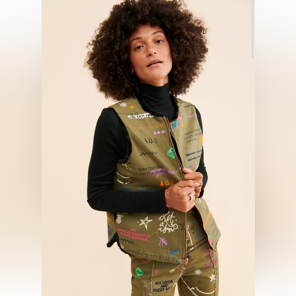 Naomi Apres Ski Reversible Vest